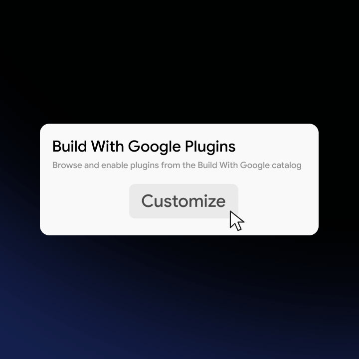 Custom agents in Google plugins
