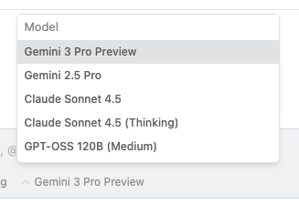 Antigravity Model Selector